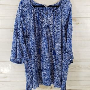 Catherines 4X 100% Cotton Top